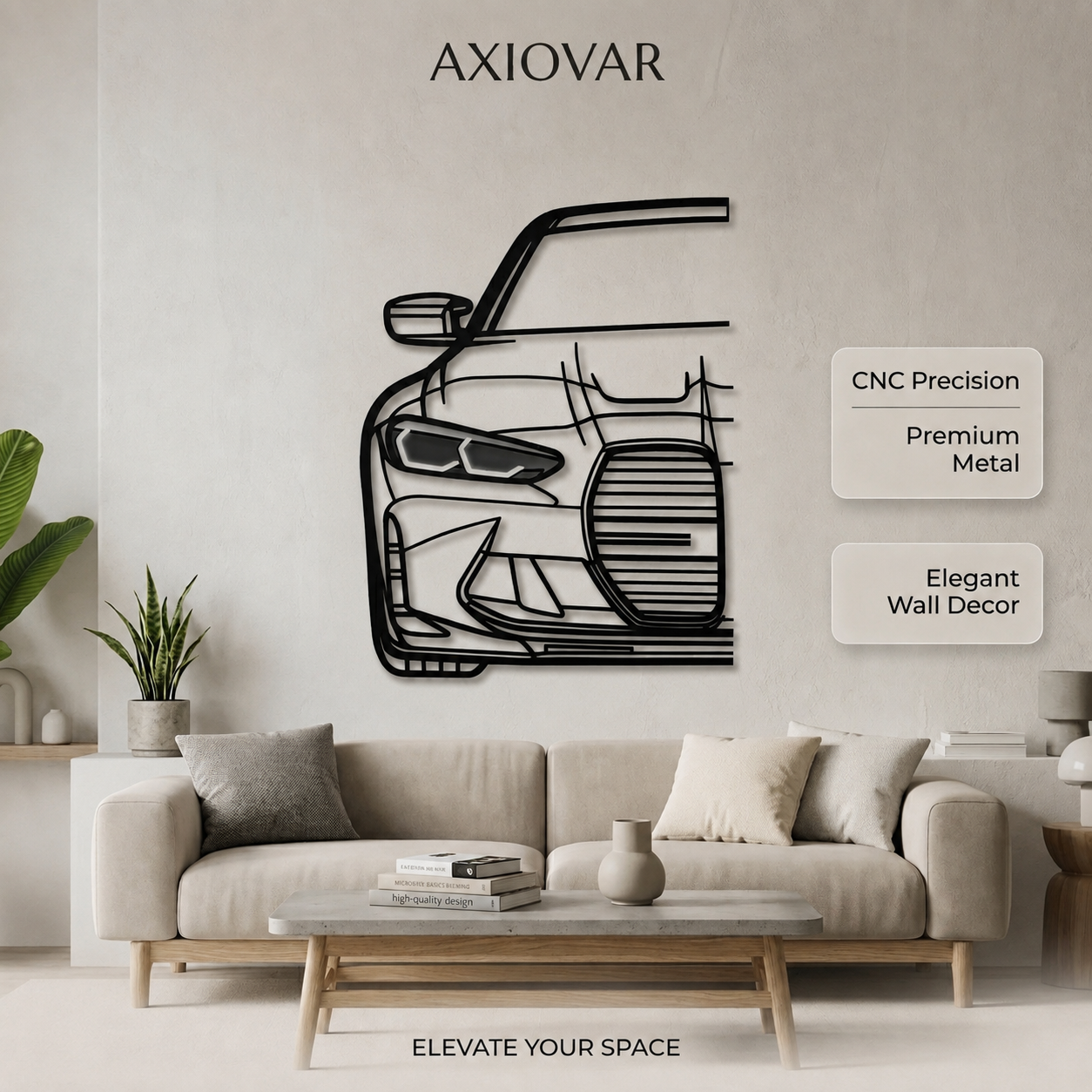 BMW Car Model Wall Decor
