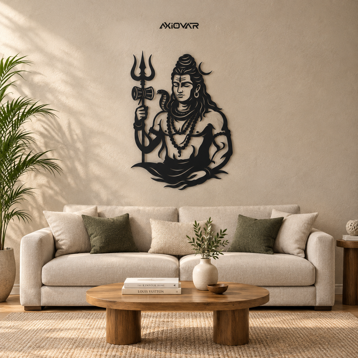 Lord Shiva Metal Wall Art